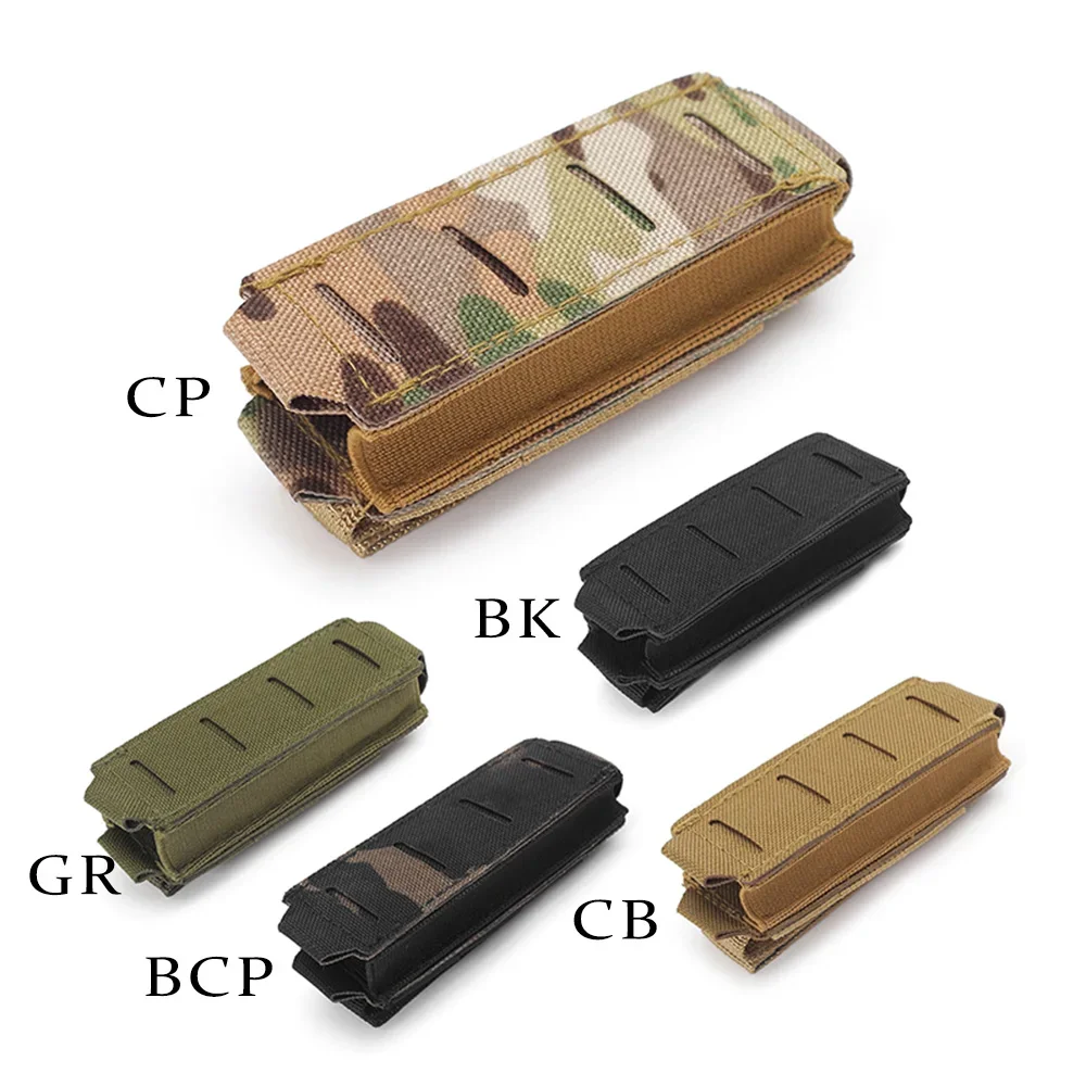 Edc Carry Flashlight - Molle 9mm Magazine Pouch Single Mag