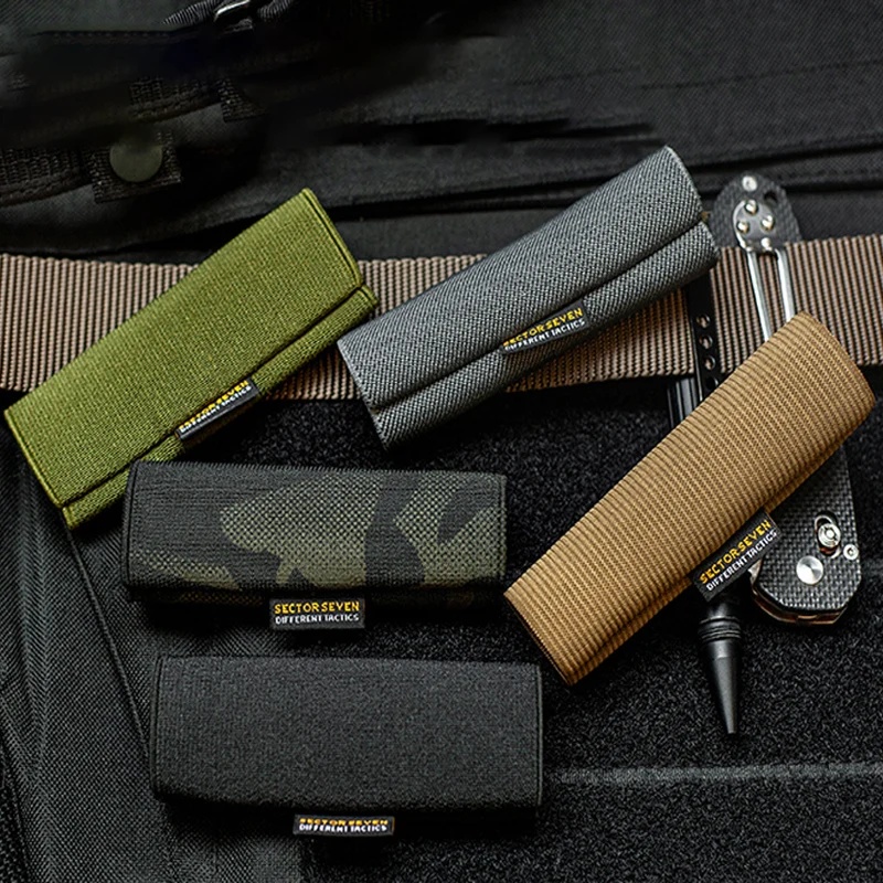 Edc Carry Belt - 2pcs Belt Sleeve Elastic Loop EDC