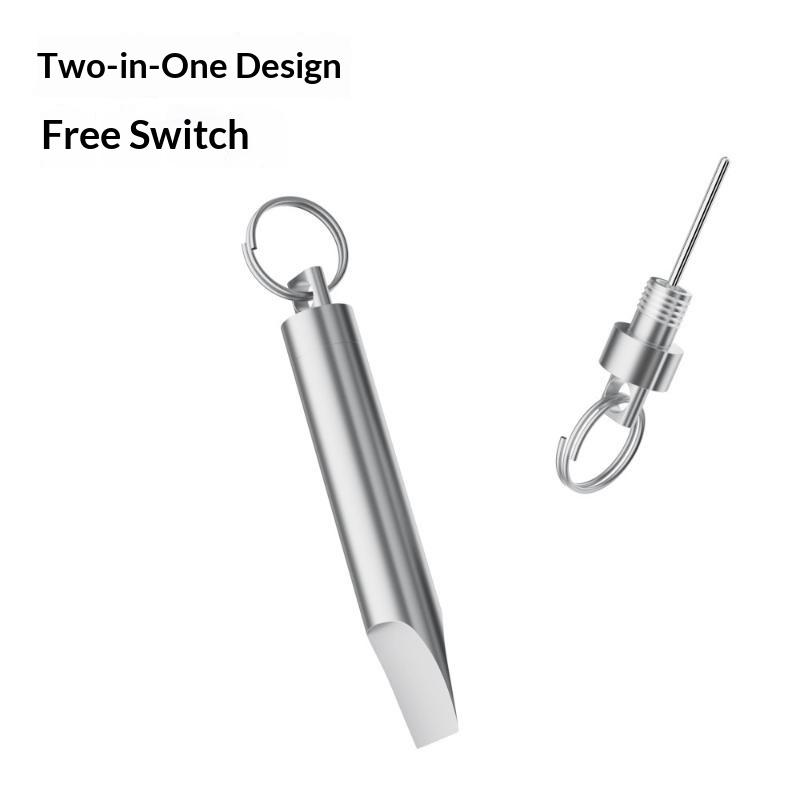 Silver Aluminum Alloy 2 In 1 K - огляд і ціна Edc Daily Carry