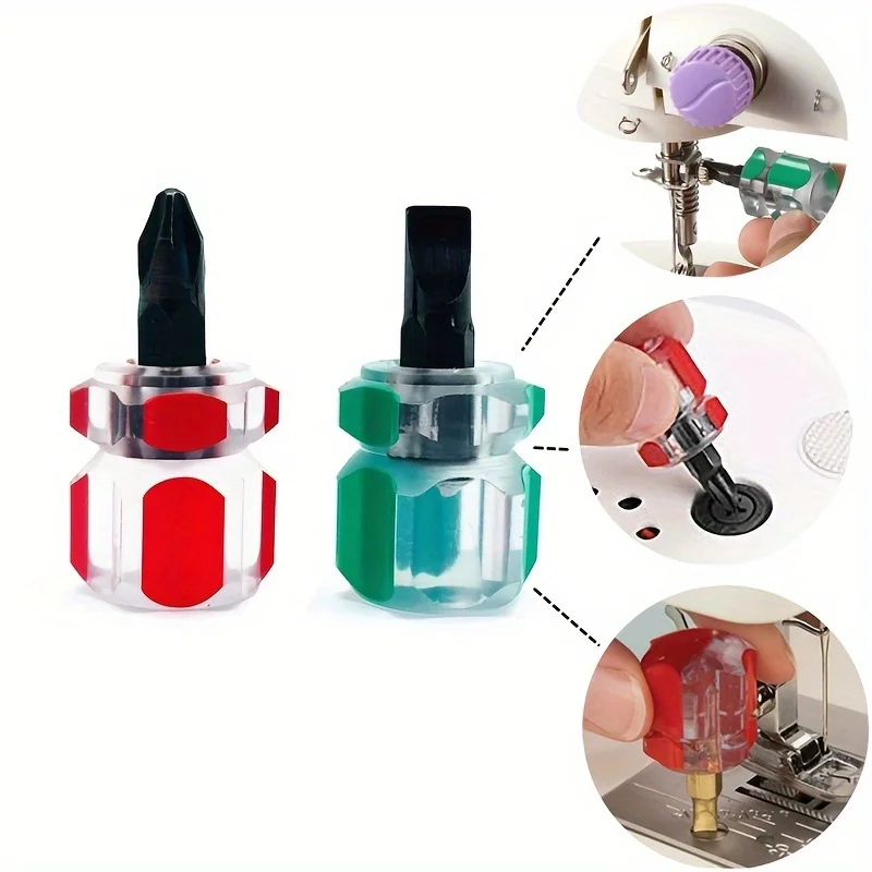 2 Piece Mini Sewing Machine Sc - огляд і ціна Micro Screwdriver Kit