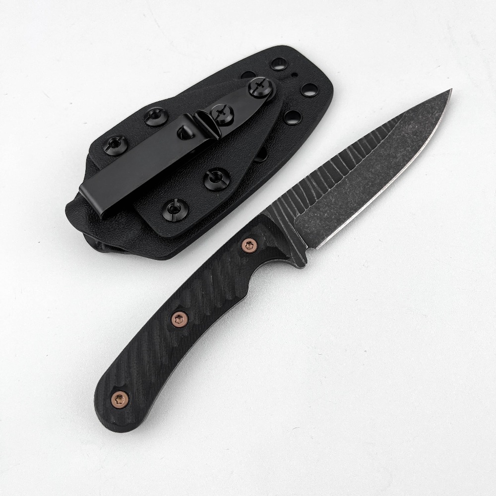 Full Tang Bushcraft Knife D2 B - огляд і ціна Edc Carry Fixed Blade