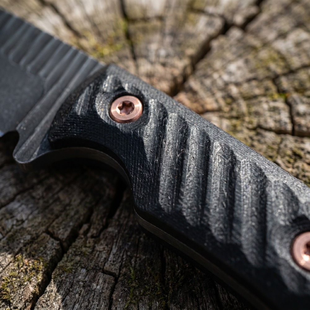 Full Tang Bushcraft Knife D2 B - огляд і ціна Edc Carry Fixed Blade