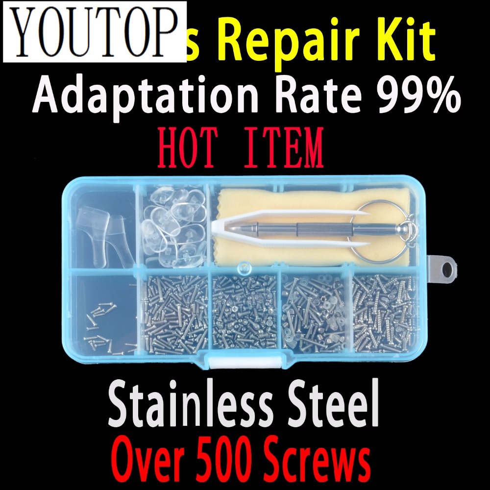 500 Eyeglasses Repair Kit Tool - огляд і ціна Micro Screwdriver Kit