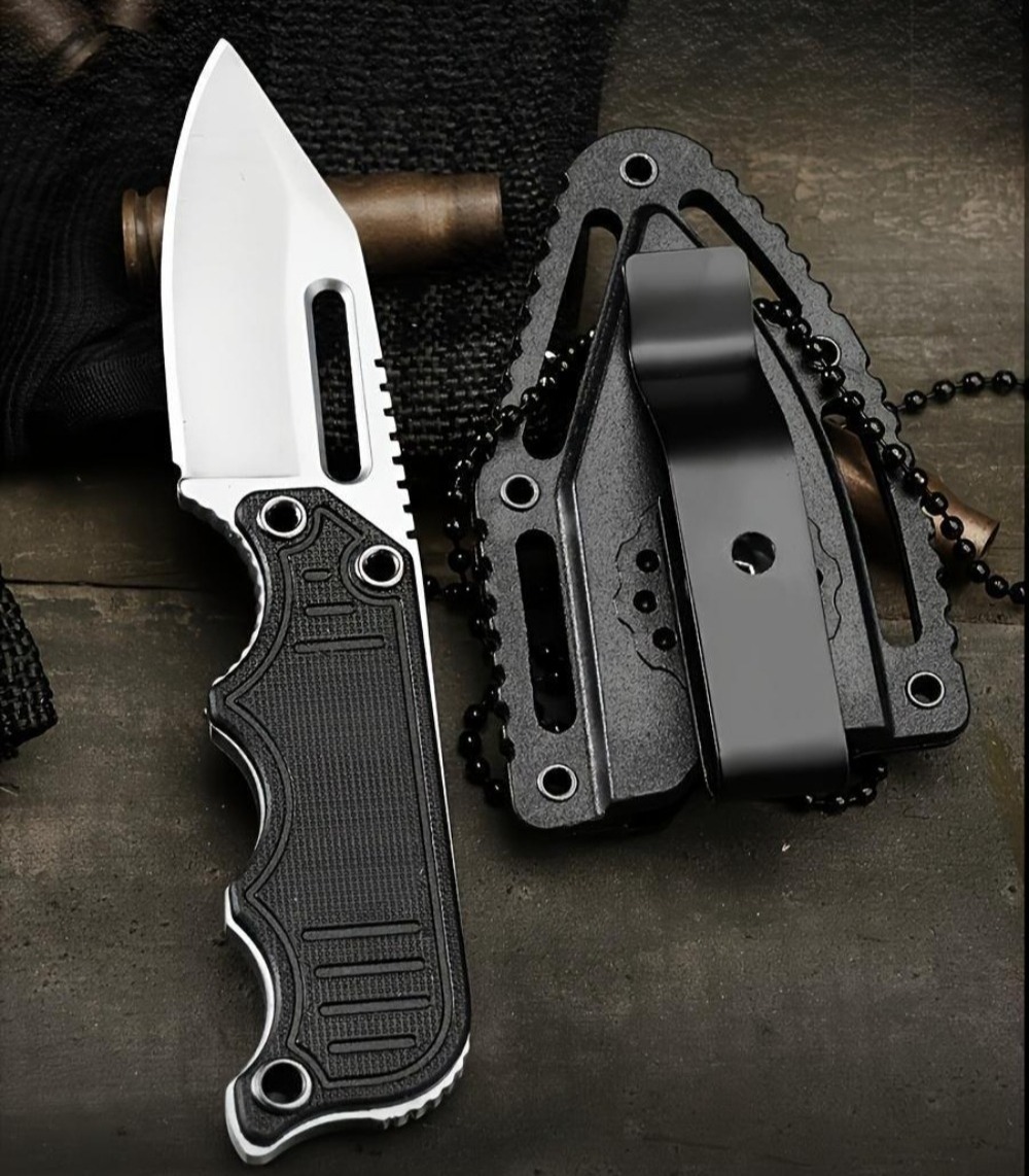 Portable Neck Knife with Kydex - огляд і ціна Edc Carry Fixed Blade