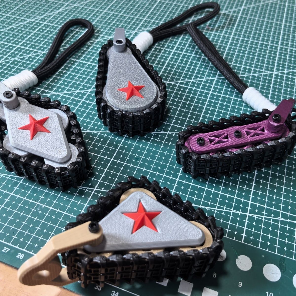 4 Styles！EDC Rotatable Track M - огляд і ціна Edc Car Carry