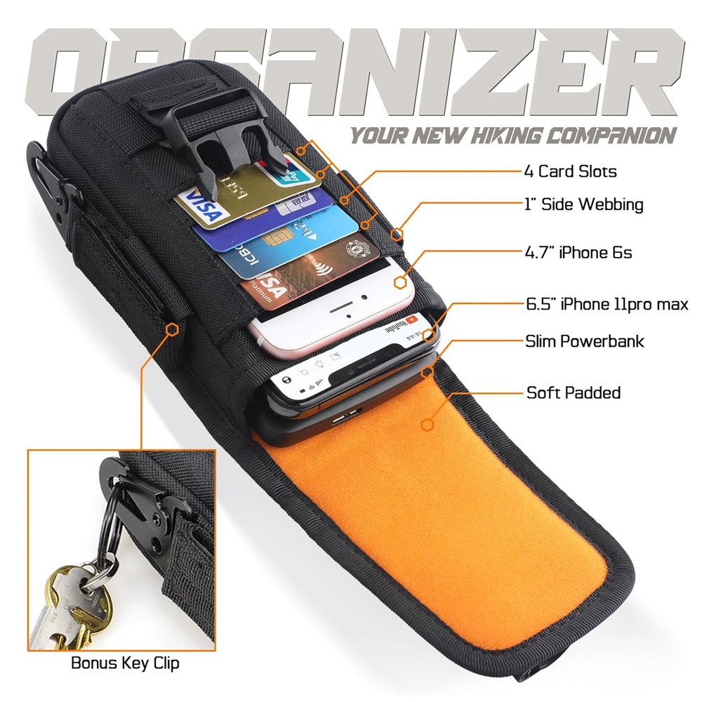 Tactical Phone Pouch Molle,Sma - огляд і ціна Edc Carry Belt Pouch