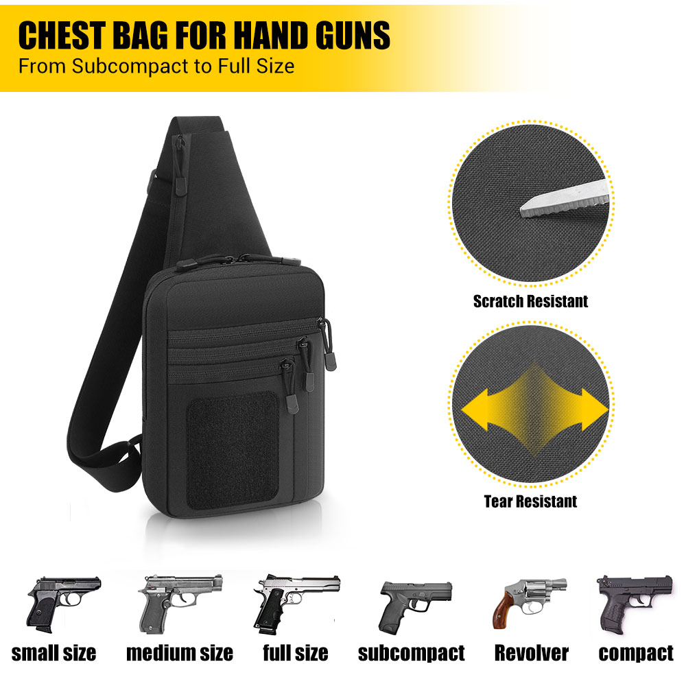Tactical Pistol Gun Bag Concea - огляд і ціна Edc Pistol Carry Bag