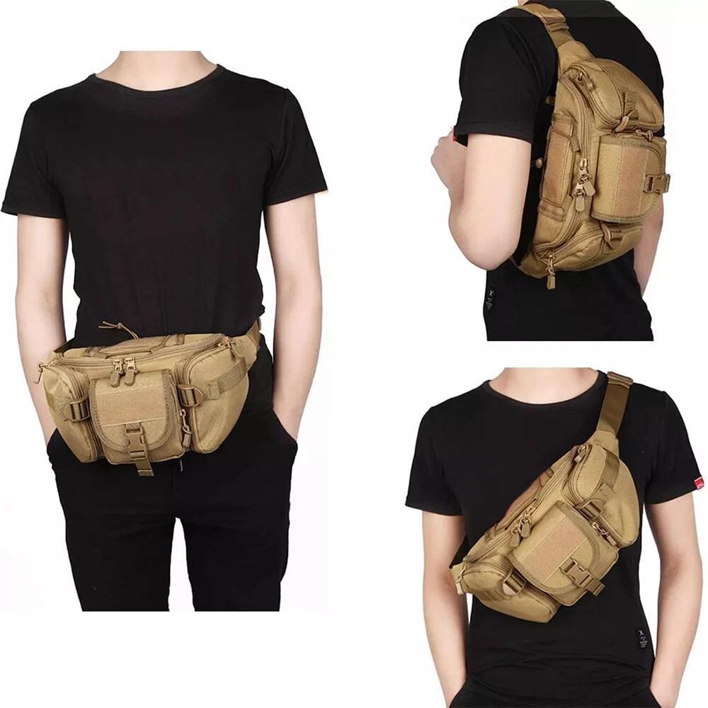 Tactical Fanny Pack for Men Co - огляд і ціна Edc Pistol Carry Bag