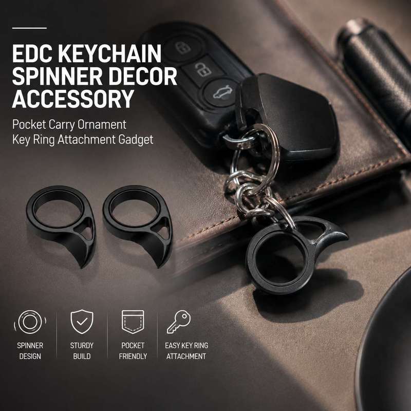 EDC Keychain Spinner Decor Acc - огляд і ціна Edc Carry Accessories