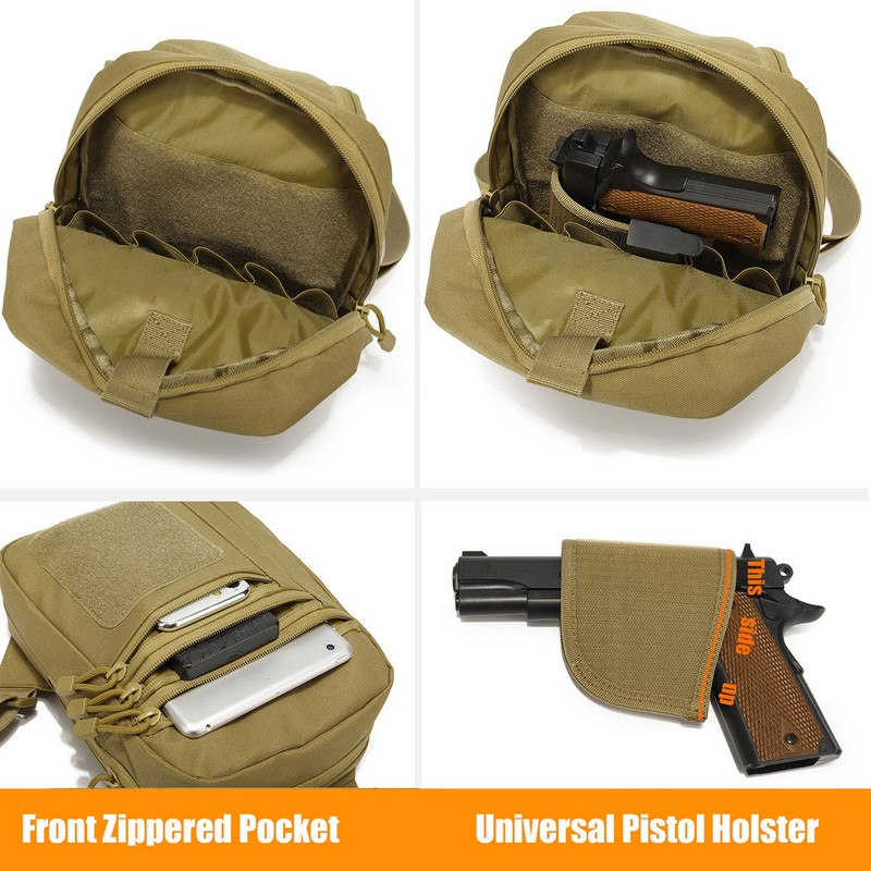 New Tactical Chest Bag Pistol  - огляд і ціна Edc Pistol Carry Bag