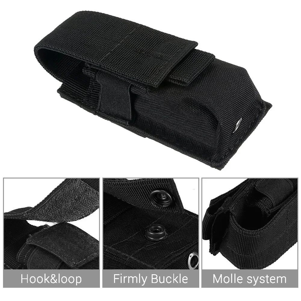 Tactical Molle Flashlight Pouc - огляд і ціна Edc Carry Flashlight