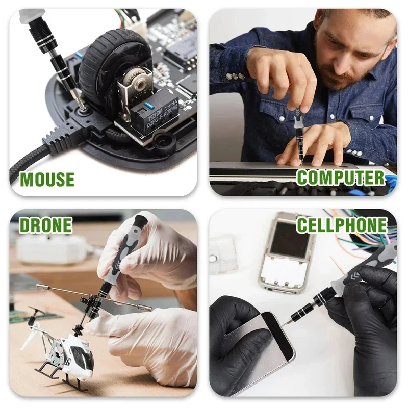 Portable 115in1 Magnetic Screw - огляд і ціна Micro Screwdriver Kit