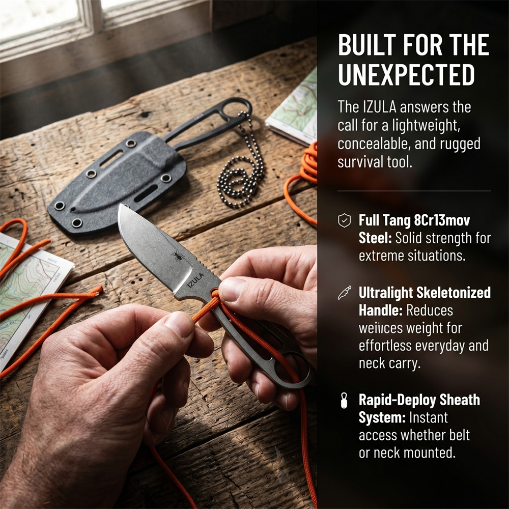 Daily Carry Full Tang Fixed Bl - огляд і ціна Edc Carry Fixed Blade