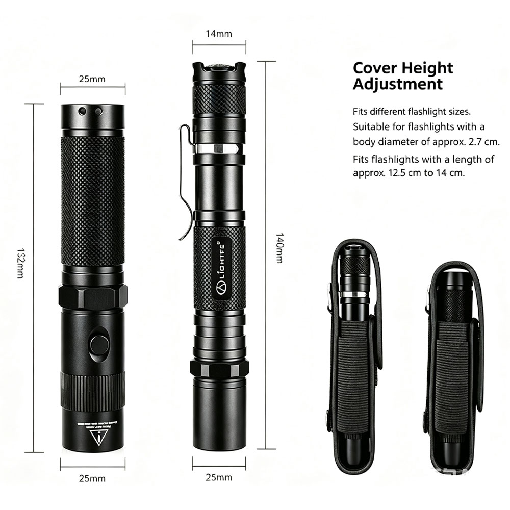 T309 Tactical Flashlight Pouch - огляд і ціна Edc Carry Flashlight