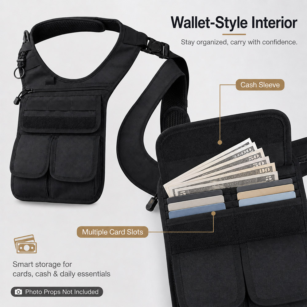 Tactical Concealed Underarm To - огляд і ціна Edc Daily Carry
