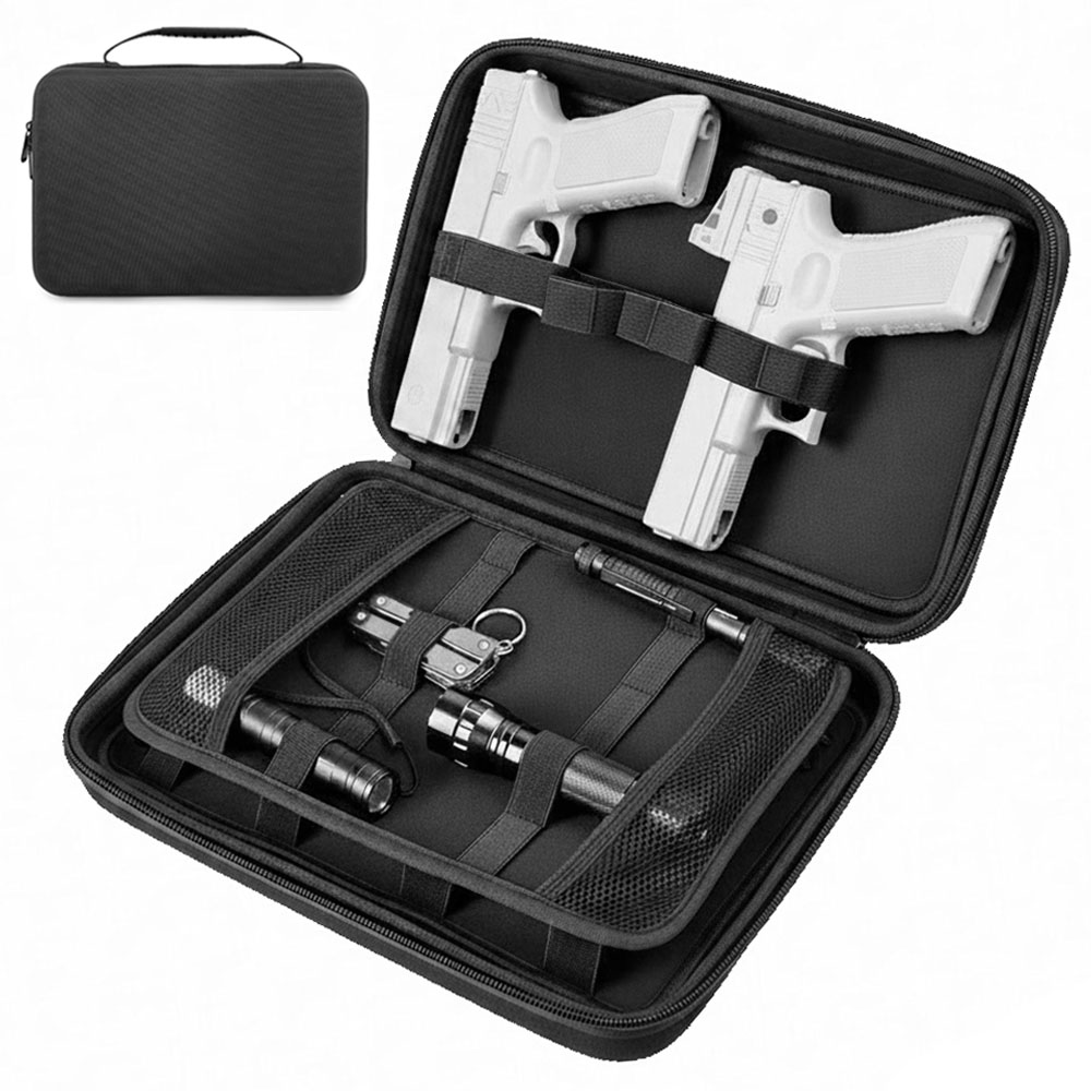 Tactical Pistol Gun Case Dual  - огляд і ціна Edc Pistol Carry Bag