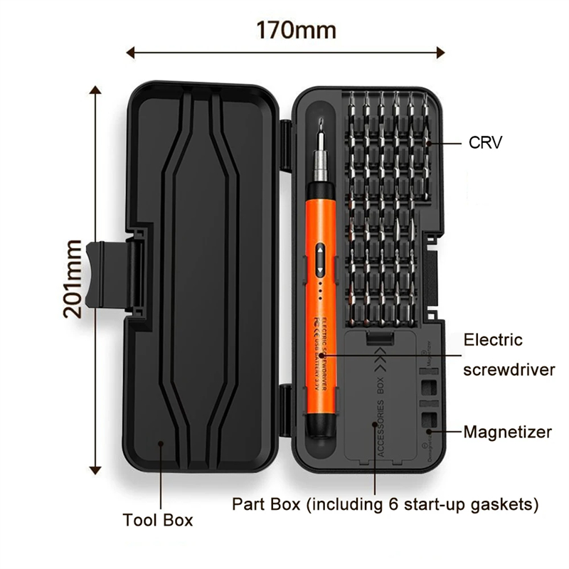 38 in 1 Electric Screwdriver S - огляд і ціна Micro Screwdriver Kit
