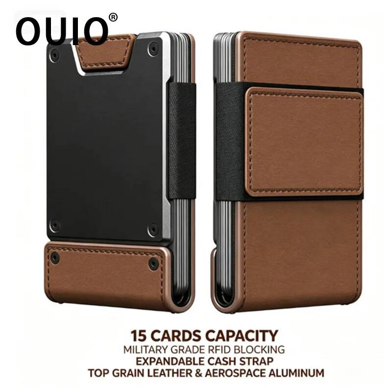 OUIO Men's RFID Blocking Minim - огляд і ціна Money Clip Magnetic