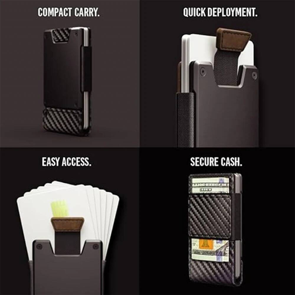 OUIO Men's RFID Blocking Minim - огляд і ціна Money Clip Magnetic