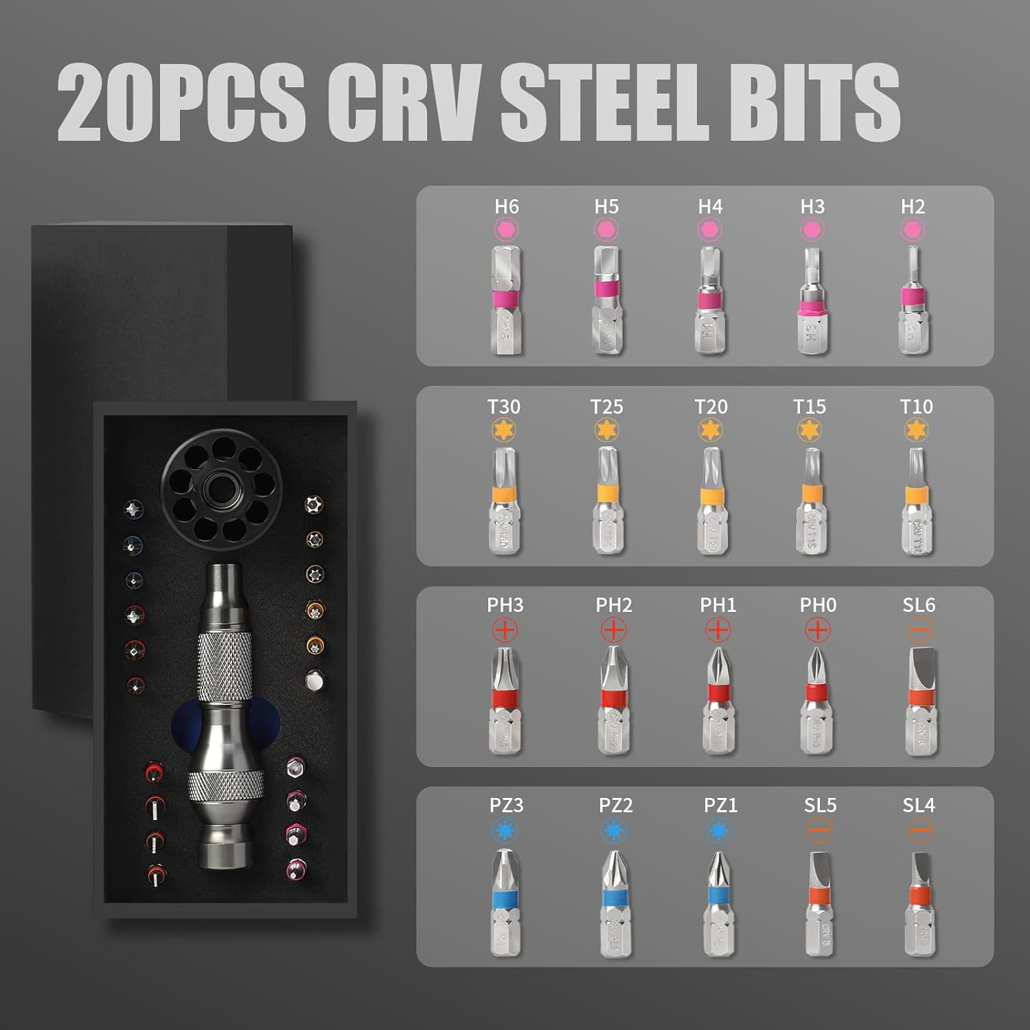 Universal 22-in-1 Precision Sc - огляд і ціна Micro Screwdriver Kit