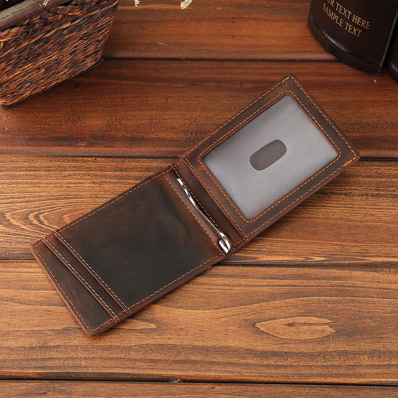 Genuine Leather Money Clip Wal - огляд і ціна Money Clip Magnetic
